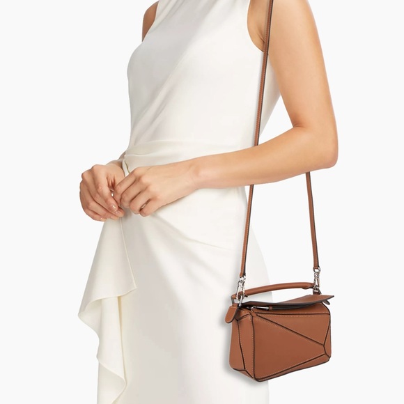 LOEWE Mini Puzzle Leather Bag - Picture 3 of 15